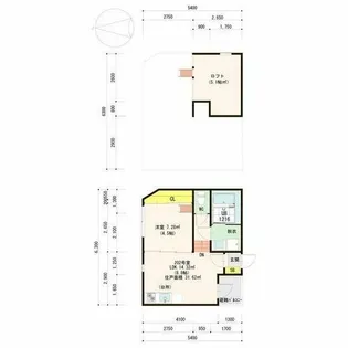 La strada【2階】の間取り