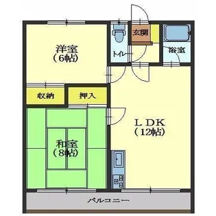 ラ・ネージュラパン【3階】の間取り