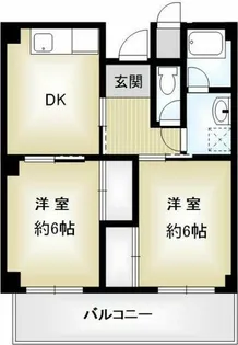 パールハイツ【1階】の間取り