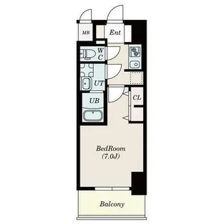 S-RESIDENCE上飯田駅前【2階】の間取り