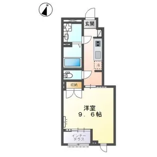 TMブルーム【1階】の間取り