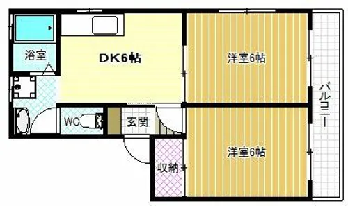 フレグランス【2階】の間取り