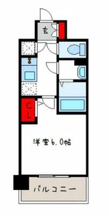 CREST TAPP 大阪EAST【8階】の間取り
