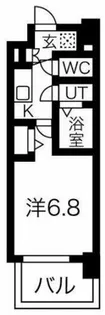 フォーリアライズ城東ネオス【7階】の間取り