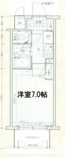 エスリード同心第2【2階】の間取り
