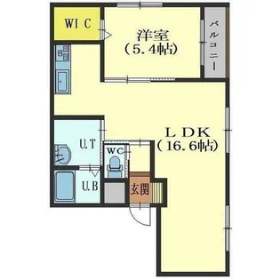 パレスK日乃出街【304号室】の間取り