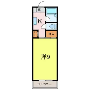 パレスハート C棟【2階】の間取り