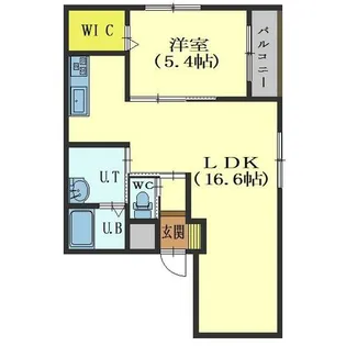 パレスK日乃出街【3階】の間取り