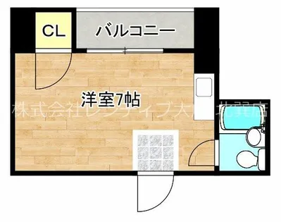 ロイヤル丸文【4階】の間取り