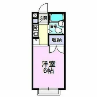 第2光ハイツ【1階】の間取り