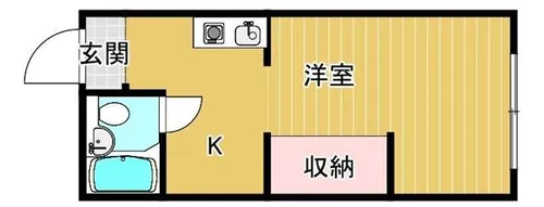 リバティべふ【102号室】の間取り