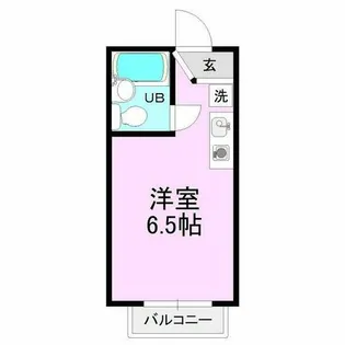 メイプル羽根北【207号室】の間取り