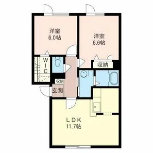 SGハイツ月寒【00102号室】の間取り