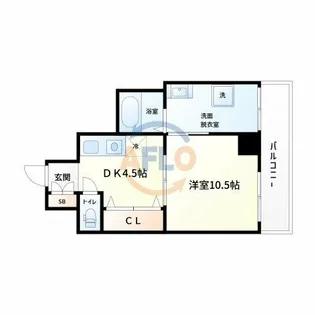 P-court海老江【4階】の間取り