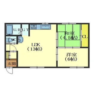 エスポワフチュールⅢ【3階】の間取り