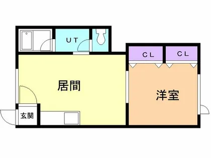 ハイツいと【202号室】の間取り