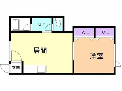 ハイツいと【2階】の間取り