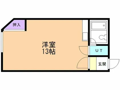 シャンティ清水【204号室】の間取り