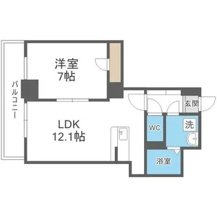 CASA・VILLAGE【6階】の間取り