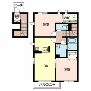 シャーメゾンCRECIA【0205号室】の間取り