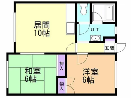 SANトーク【207号室】の間取り