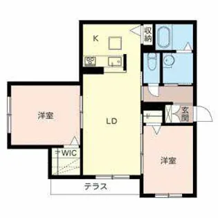第3シンワマンション【0105号室】の間取り
