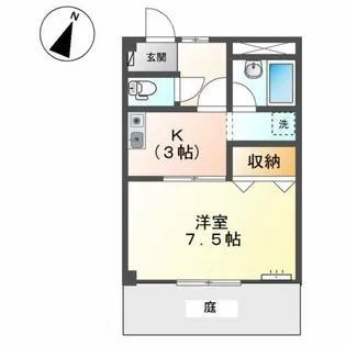 リヴィエール【1階】の間取り