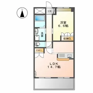 ブルーローズ【3階】の間取り