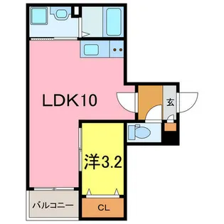 愛知県碧南市音羽町1丁目【アパート】の間取り