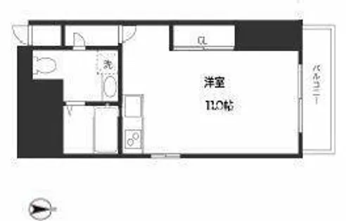 メゾンリエール【8階】の間取り