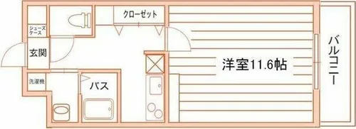 エスペランサ春日井駅前【203号室】の間取り