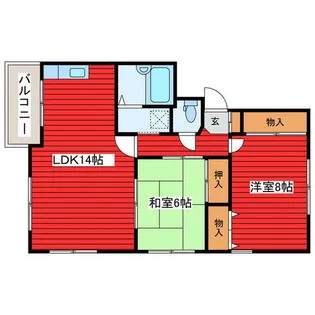 北海道札幌市南区南三十三条西8丁目【アパート】の間取り