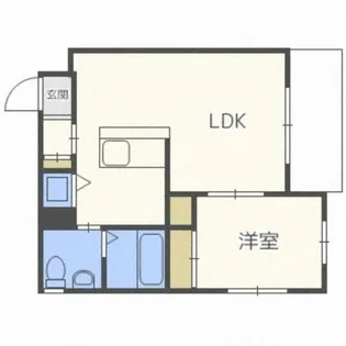 ポラリス美園【2階】の間取り