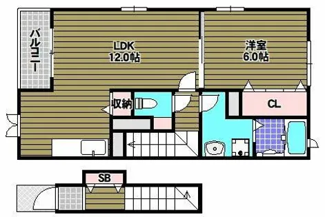 フォンデ【2階】の間取り