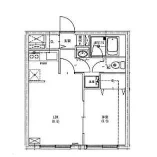 Elysee187【305号室】の間取り