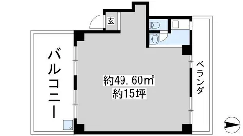 ふぉーとれす藤が丘【301号室】の間取り