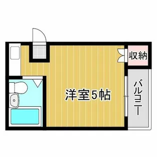 ディモーレ清水【4階】の間取り