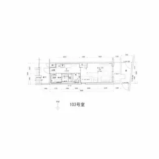 FLAT御器所【1階】の間取り