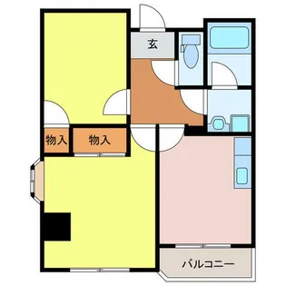 センチュリーコート緑【2階】の間取り