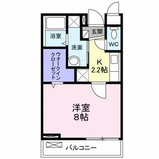 大阪府堺市西区浜寺船尾町西1丁【アパート】の間取り