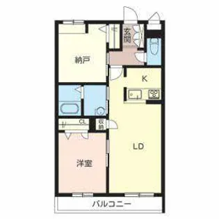 グランドメゾンなかもず【A302号室】の間取り