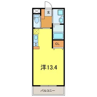 カーナ・若宮【3階】の間取り