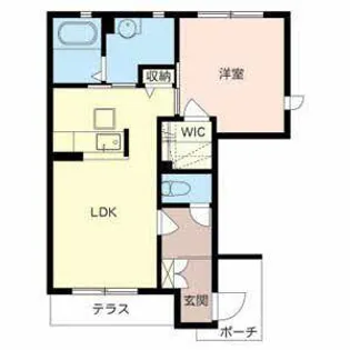 シャーメゾンふじいI【0103号室】の間取り