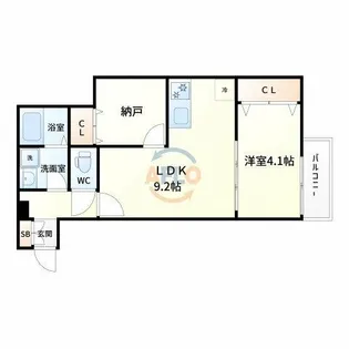 EIJU加島A【2階】の間取り