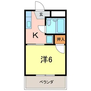 シャトレベール青山【3階】の間取り