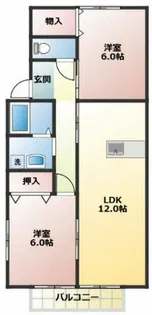シャトル泉【1階】の間取り