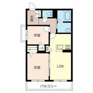 リメインらかん N棟【0302号室】の間取り