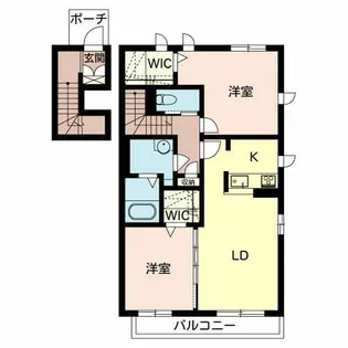 テネラメンテ【2階】の間取り