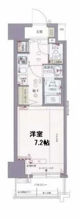 プランドール大手前レジデンス【7階】の間取り