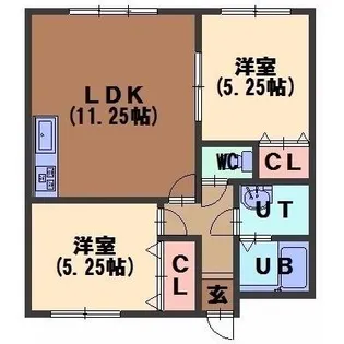 ヴェリテ【303号室】の間取り